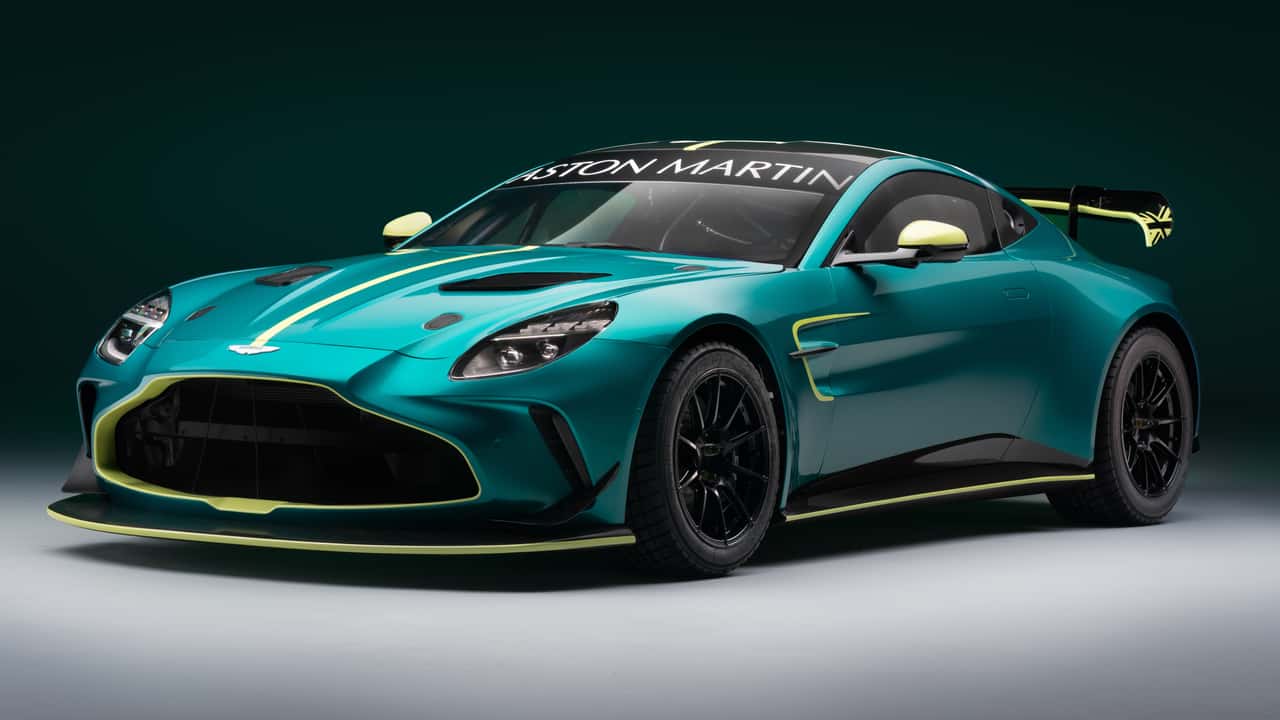 Aston Martin Vantage GT4, coupé sport premium.