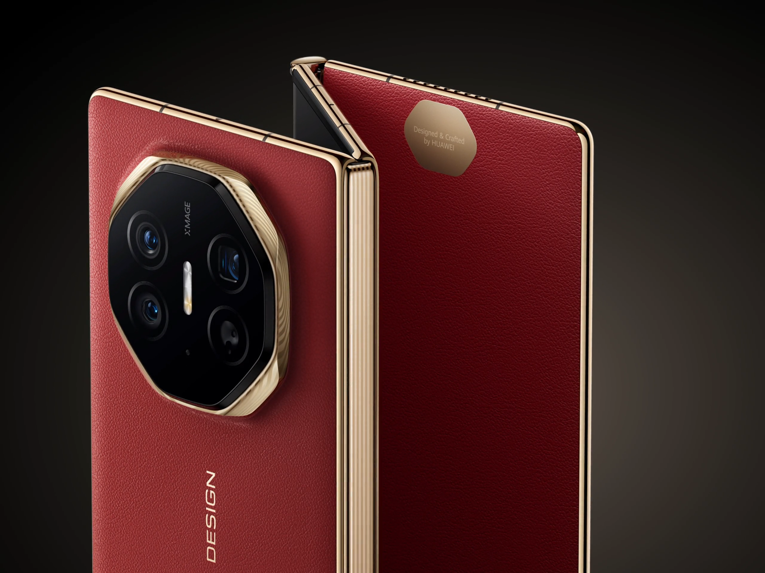 Huawei pliable en trois volets.