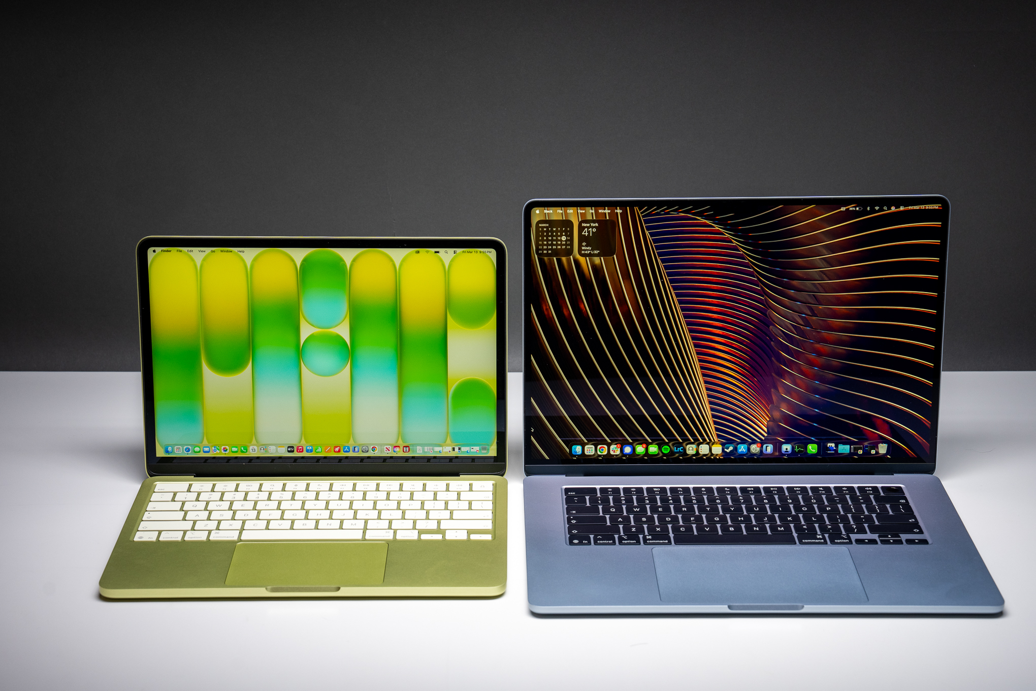 Apple MacBook Air récent.